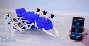 Arduino hexapod mravenec