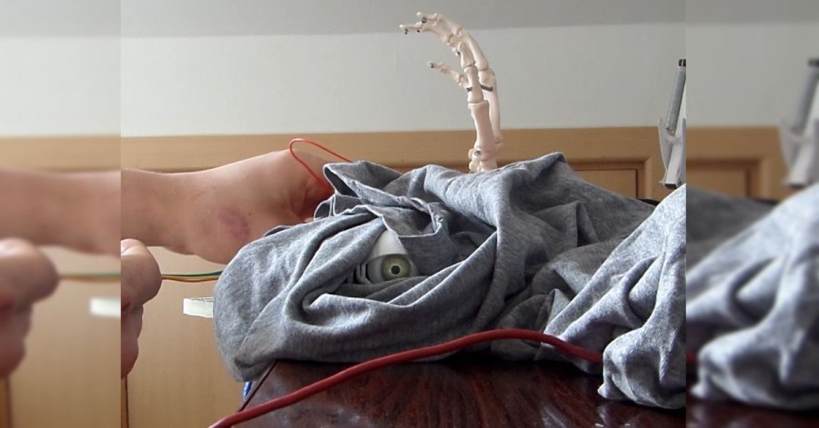 Arduino animatronické oko