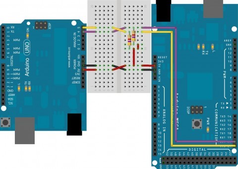 Sběrnice I2C a propojení dvou Arduin