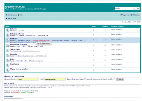 Nové české Arduino fórum