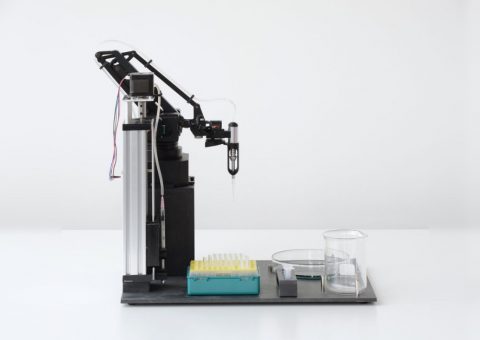 Arduino robot do biologické laboratoře