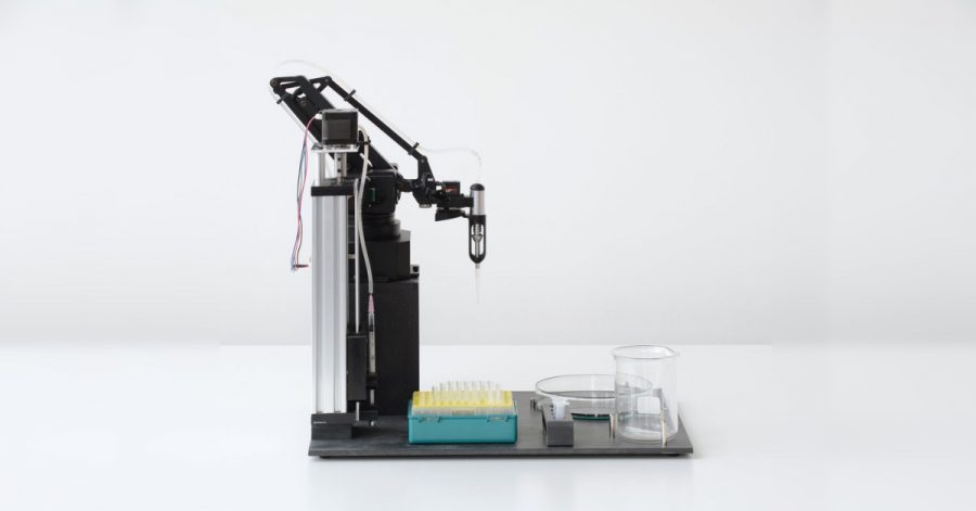 Arduino robot do biologické laboratoře