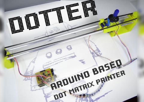 Arduino plotter - jehličková tiskárna