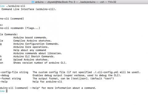 Arduino Command Line Interface