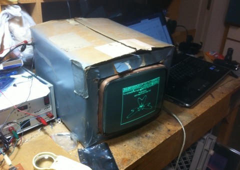 Arduino CRT monitor