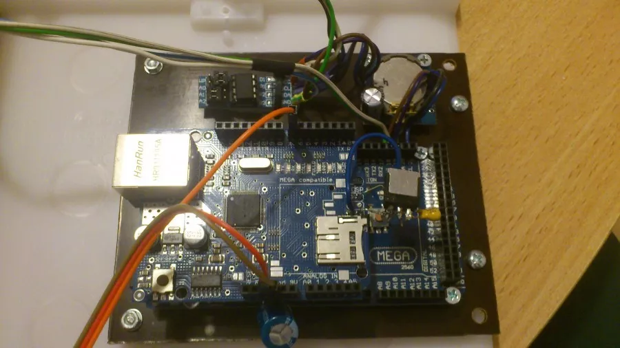 Arduino docházkový systém - Zapojení