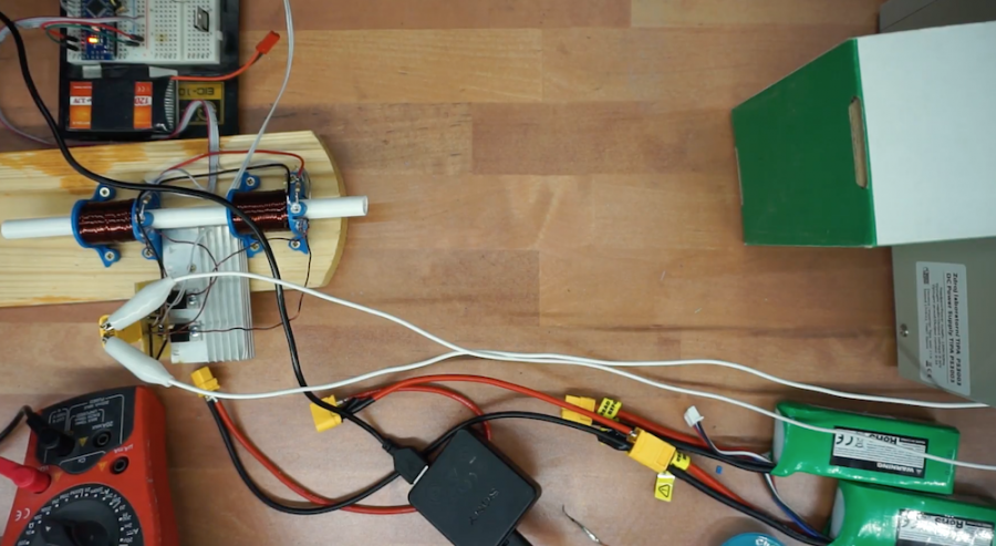 Elektromagnetická puška s Arduino Nano