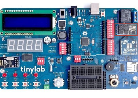 TinyLab s ESP8266 wifi modulem