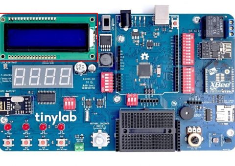 Arduino Kit TinyLab: LCD displej