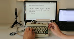 Psací stroj jako PC klávesnice s Arduinem