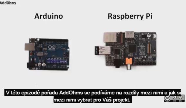 Rozdíly mezi Arduinem a Raspberry Pi.