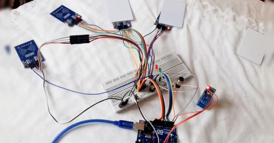 Arduino RFID systém pro únikovou hru