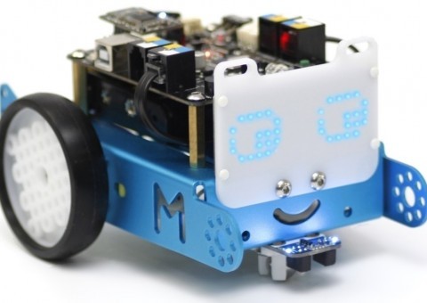 Roboto mBot s maticovým displejem