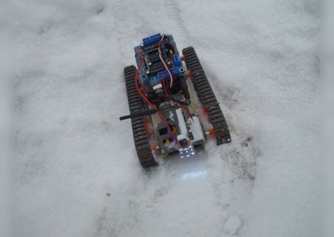 Arduino robot ovládaný myslí