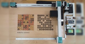 Arduino robotické sudoku