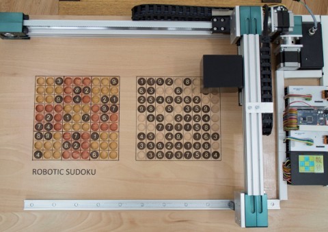 Arduino robotické sudoku