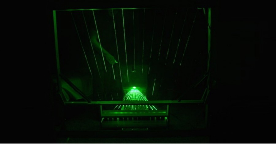 Arduino laserová harfa