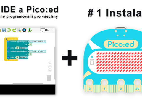 ESP IDE & Pico:ed - Instalace firmware a seznámení s editorem