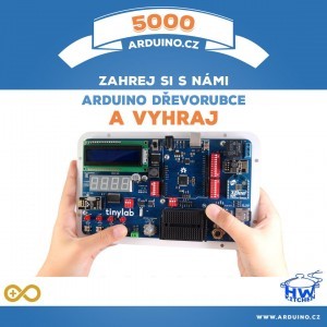5000 Palců Arduino Challenge dřevorubecká soutěž