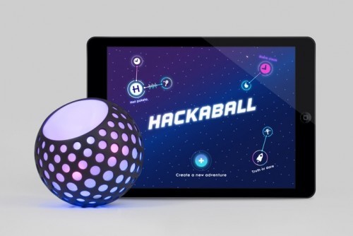 Hackaball míč Arduino