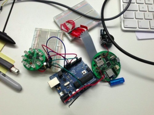 Hackaball Arduino prototyp
