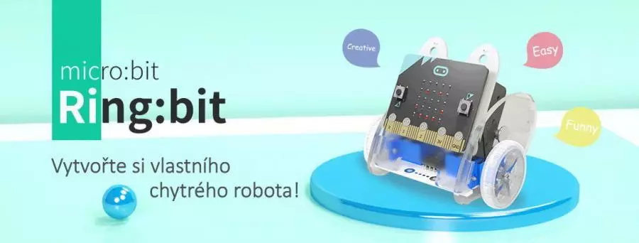 Ring:bit - výukový robot pro děti