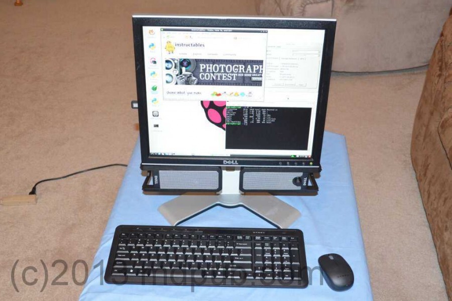 Počítač z Raspberry PI
