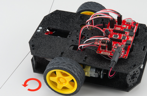 Arduino Robot Redbot - Otáčení