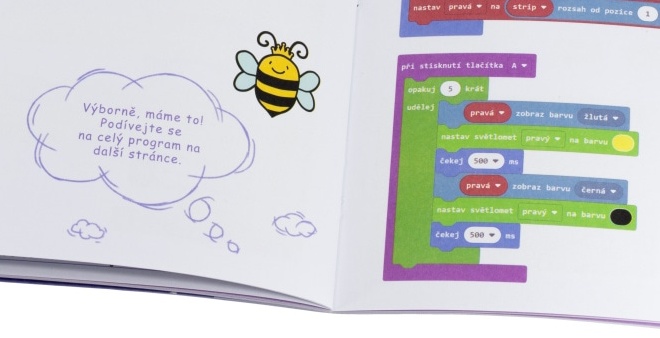 Smart Cutebot český návod - průvodce včelka