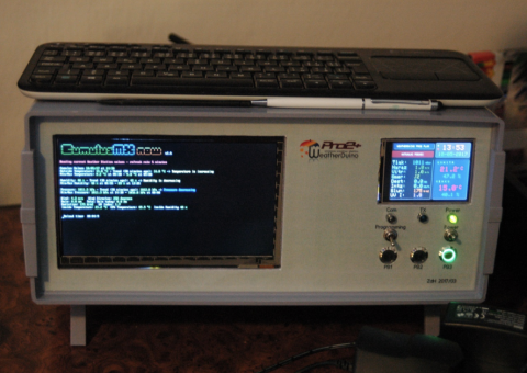 Arduino meteostanice WeatherDuino