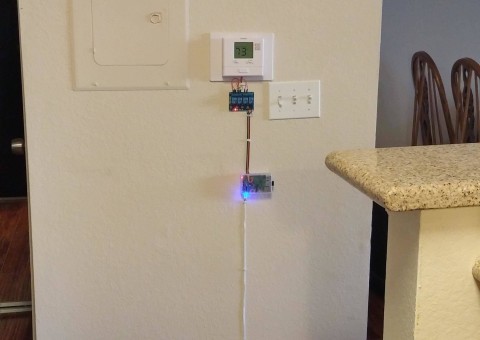 Výsledná podoba chytrého termostatu