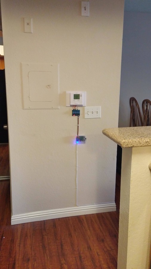 Výsledná podoba chytrého termostatu