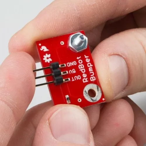 Umístění šroubku na nárazník - RedBot