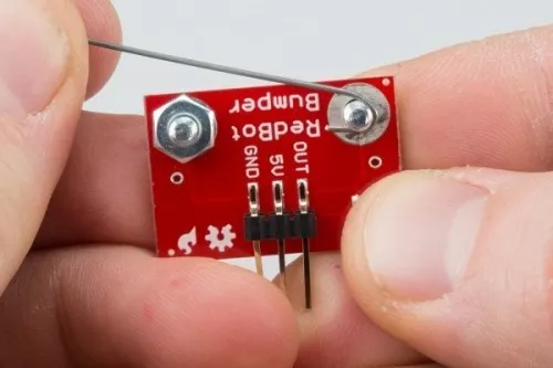 Umístění drátu - RedBot