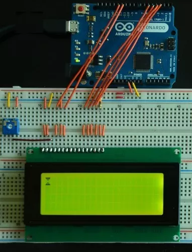 Zapojení grafického LCD a Arduina