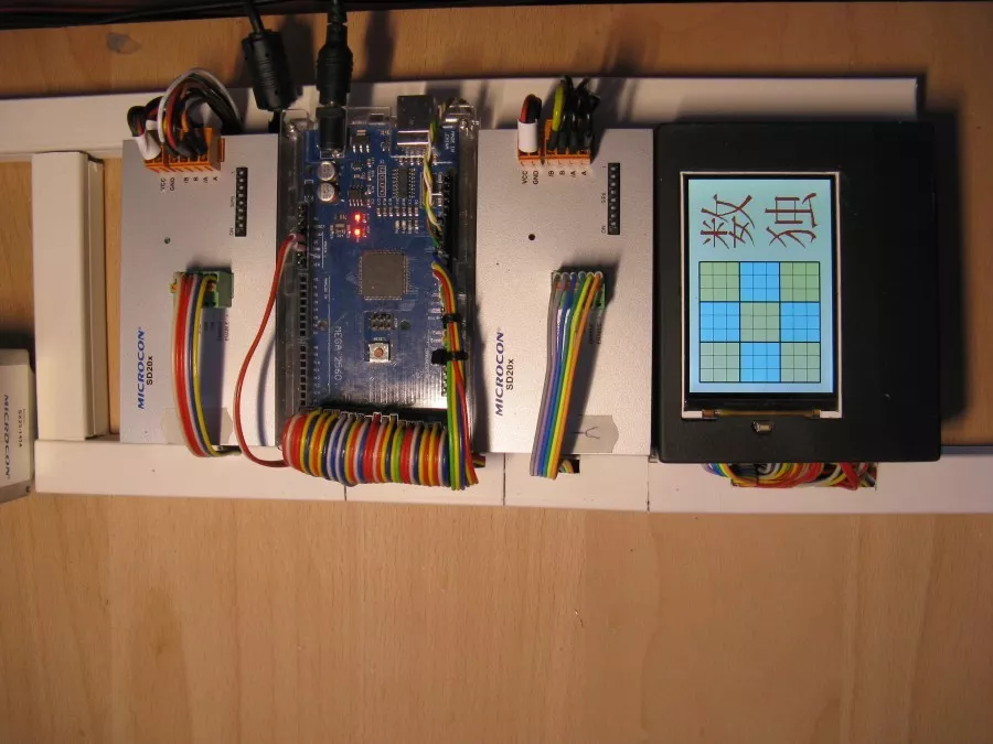 Arduino sudoku robot - Riadiaca jednotka