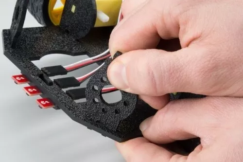 Připojení spojovacích částí - RedBot