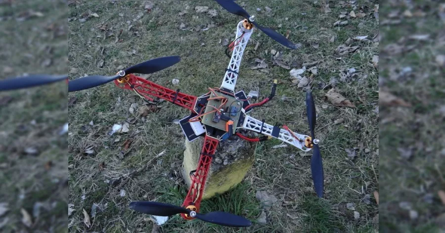 Podomácku vyrobený Arduino Dron