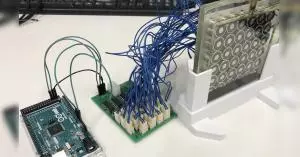 Arduino ferofluidní displej