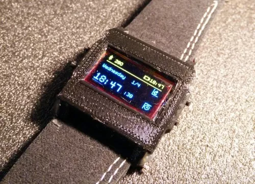 Arduino hodinky WatchDuino2