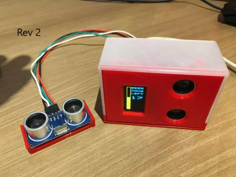 Arduino nápojový automat - Jedna z verzí systému