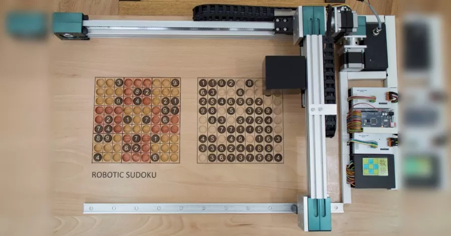 Arduino robotické sudoku