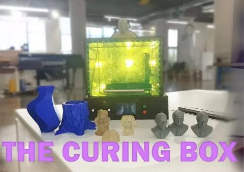 Arduino SLA 3D tisk - ustálovací box