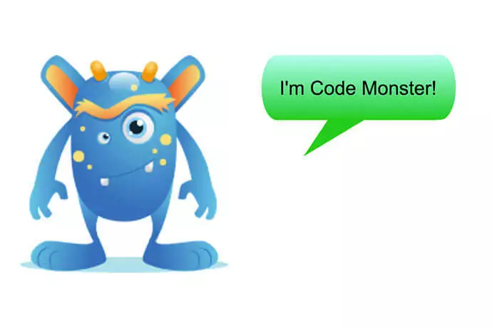 Praštěná příšerka Code Monster