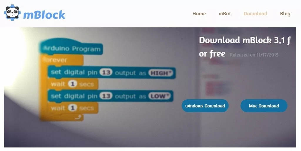 mBlock software download