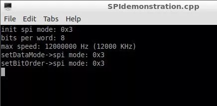 pcduino-V2-SPI-console-output