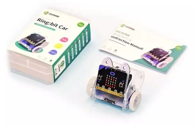 Ringbit V2 - Micro:bit výukový robot pro děti