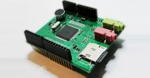 Arduino zvukový shield SoundDuino