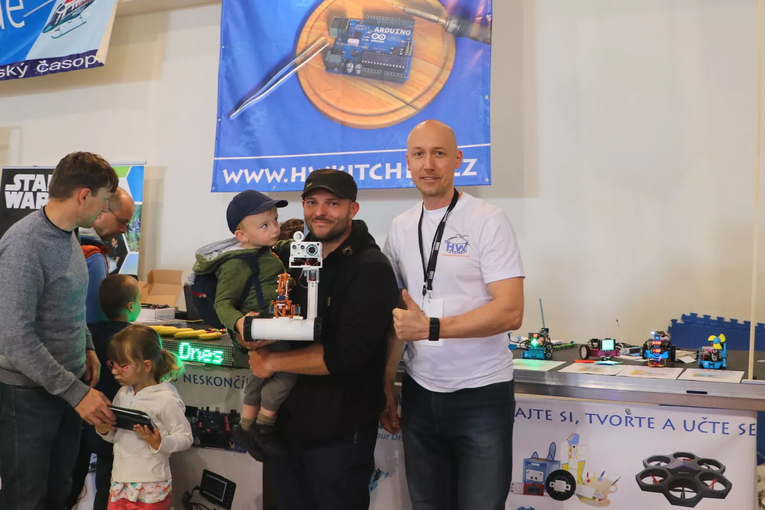 Stanislav Kubín a jeho Arduino robotický tank