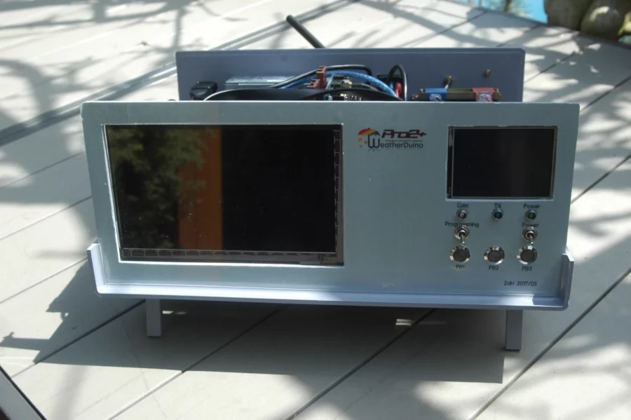 Arduino meteostanice WeatherDuino - Hotová stanice